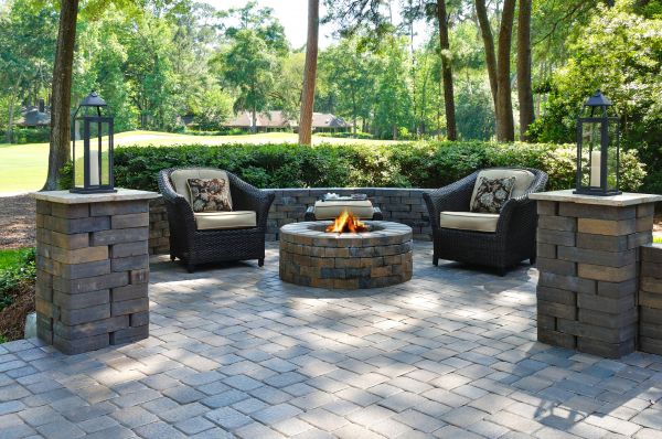 Fire Pit Installation in Westlake