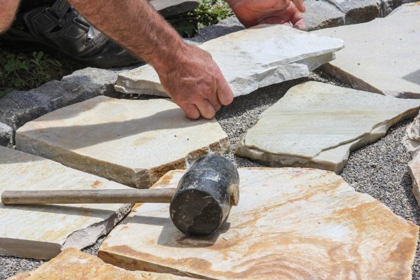 Cost of Stone Sidewalk Installation in Westlake