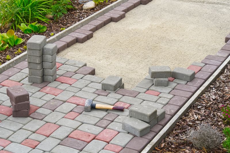 Brick Hardscape Construction
