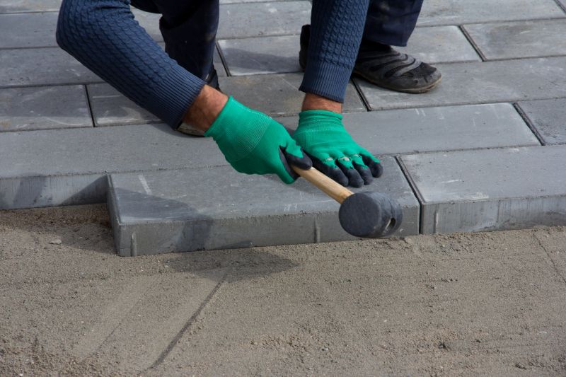 Clay Pavers Installation