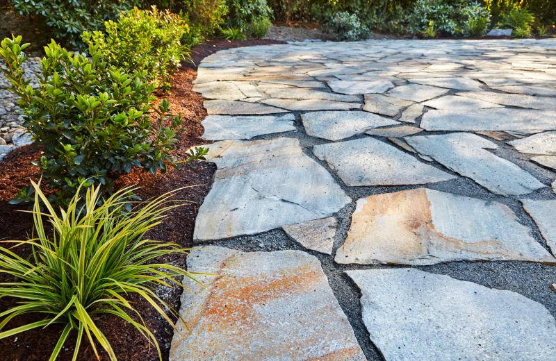 Flagstone Patio Installation