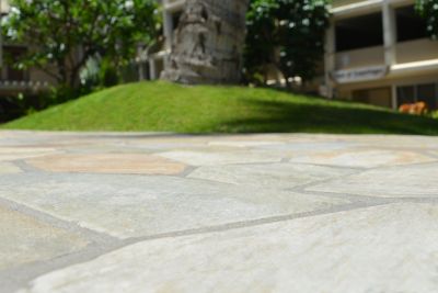 Patio Brick Installation detail