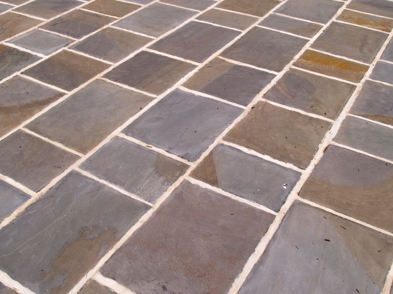 Slate Hardscape Installation