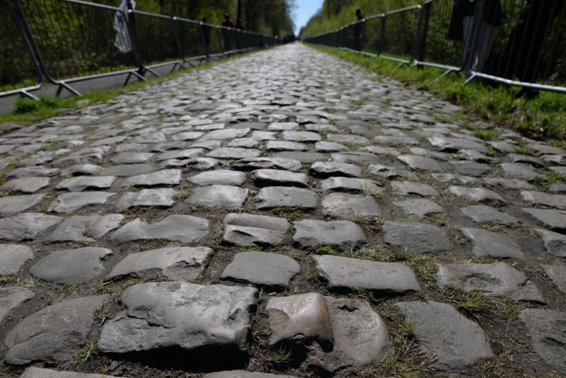 Stone Sidewalk Installation